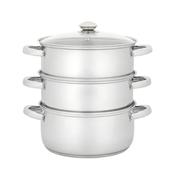 Judge Essentials 22cm 3 Tier Glass Lid Steamer image