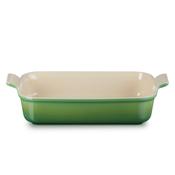 Le Creuset Stoneware Rectangular Dish 32cm Bamboo Green