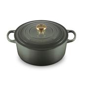 Le Creuset Cast Iron Round Casserole 28cm Thyme image