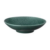 Porcelain Carve Green Pasta Bowl image