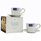 Natural Canvas Espresso Cup Set