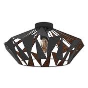 Carlton 6 Ceiling Light Black/Copper image