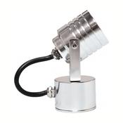 Elite 3 Light LED Outdoor Wall Spotlight Anodised Aluminium image