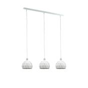 Roccaforte 3 Light Pendant White image