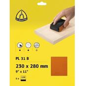 Sandpaper PL31B 230 x 280mm G240 Prepack Sheet x5 image