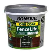 One Coat Fence Life Forest Green 5l image