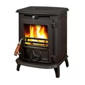 Oisin Solid Fuel Eco Stove Matt Black 6.4kw image