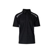 Pro Stretch Polo Shirt Black/Grey image