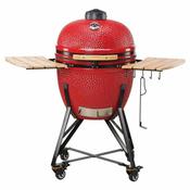 Kamado Bono Grande 23" /  59cm Charcoal BBQ Red image
