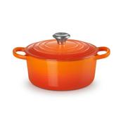 Le Creuset Cast Iron Round 26cm Casserole Volcanic