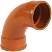 110mm 90° Bend Double Collar 