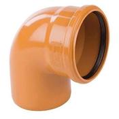 110mm 90° Bend Single Collar 