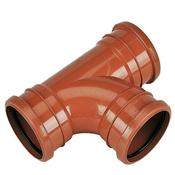 110mm 92.5° Triple Socket Bend