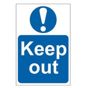 'Keep Out' Sign image