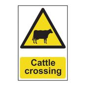 'Cattle Crossing' Sign image