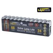Lighthouse AA Batteries 24 Pack