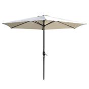 Crank &amp; Tilt Aluminium Parasol | 2.7M | Colour Options