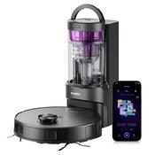 Eureka E20 Plus Robot Vacuum &amp; Mop with Bag-free Base Station | NERE20PLUSBK image