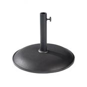 Black Concrete Parasol Base | 15KG
