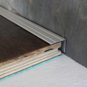 Trojan Self-Adhesive Angle Edge 25mm x 20mm 0.9m Silver | A36/01/090 image