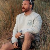 Bleubird Shoreline Crew Sweatshirt | Grey image