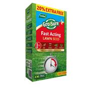 Gro-Sure Fast Acting Lawn Seed | 30m² + 20% Extra Free | 36m² image