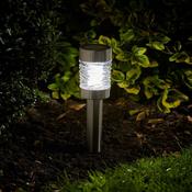 Martini 5 Lumen Solar Stake Light | Stainless Steel | 1001002 image