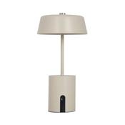 Leitmotiv Elemental Rechargeable LED Table Lamp | Warm Grey | LM2379WG image