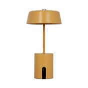 Leitmotiv Elemental Rechargeable LED Table Lamp | Ochre Yellow | LM2379YE image