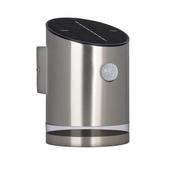 Luceco Solar PIR Outdoor Wall Light | Stainless Steel | LEXDSL1S40P-01 image