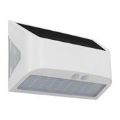 Luceco Prysm Solar PIR Wall Light with USB-C Charging | 600 Lumen | White | LEXSW60W40-01 image