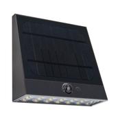 Luceco Stealth Solar PIR Wall Wash Light | 1000 Lumen | Slate Grey | LEXSWW100B30-01 image