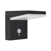 Luceco Aries Solar PIR Wall Light | 600 Lumen | Slate Grey | LEXSL60G30-01 image
