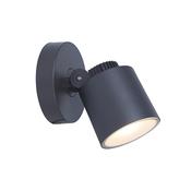 LUTEC Explorer Adjustable LED Outdoor Wall Spotlight | Dark Grey | 6609202118