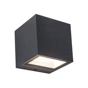 LUTEC Gemini Up &amp; Down LED Outdoor Wall Light | Dark Grey | 5189114118 image