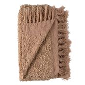 Scatter Box Heathcliffe Bouclé Throw | Pink | 130 x 170cm image