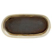 Ethan Oval Plate | Black | 23 x 11.5cm | 1195553 image