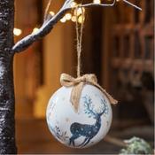 Vintage Stag Christmas Bauble - Stag Design