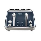 Icona Capitals 4-Slice Toaster Blue