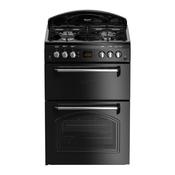 60cm Double Gas Range-Style Cooker | Black image