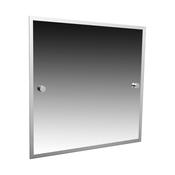 Atlanta Bevelled Mirror | Chrome image