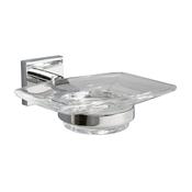Atlanta Soap Dish &amp; Holder | Chrome image