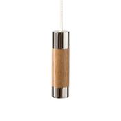 Light Pull Cylindrical | Natural Oak