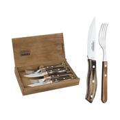 4-Piece Cutlery Set Wooden Handles image
