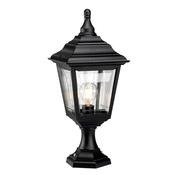 Kerry 1 Light Pedestal/Porch Light | Black image