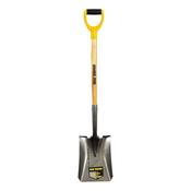 Square Mouth Shovel D Grip Wood Handle