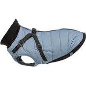 Trixie Pontis Dog Coat with Harness - Blue-Grey image