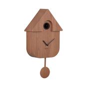 Karlsson Modern Cuckoo Wall Clock - Dark Wood image