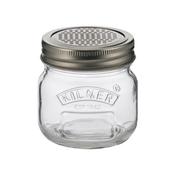 Kilner Storage Jar &amp; Fine Grater Lid 0.25L image
