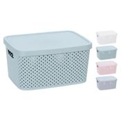 Storage Box with Lid 3.5L - 4 Assorted Colours image
